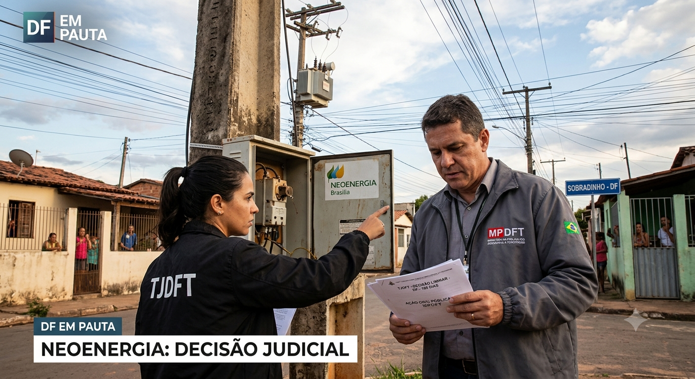 LUZ SOBRE O PROBLEMA: JUSTIÇA ACENDE O ALERTA PARA AS FALHAS DA NEOENERGIA NO DISTRITO FEDERAL