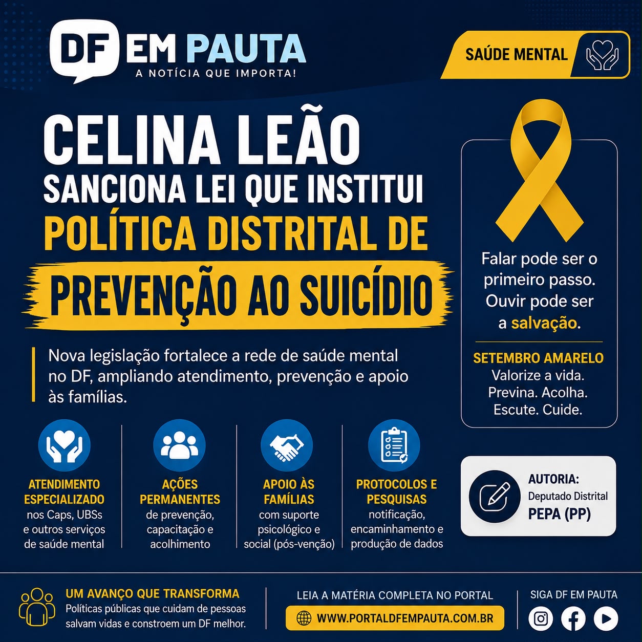 Quando falar salva vidas