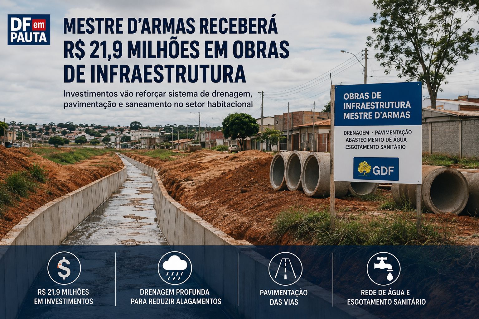 QUANDO A CHUVA CHEGA DEIXA DE SER SURPRESA E VIRA PROBLEMA A SER ENFRENTADO.